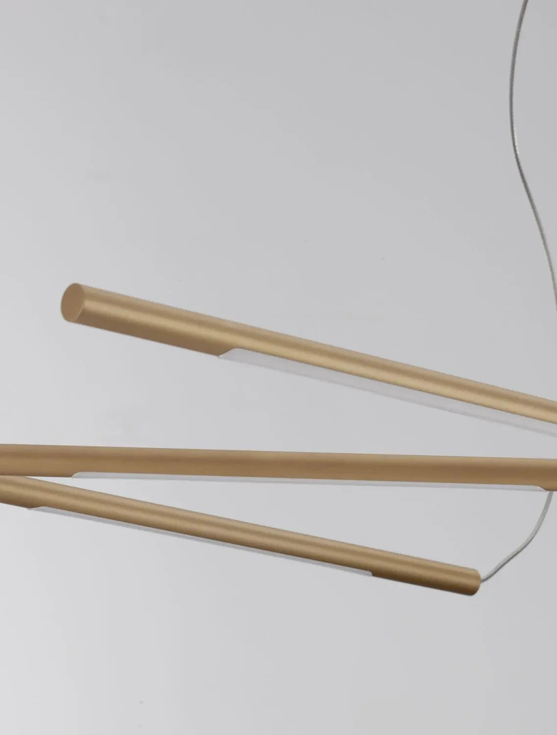 B-Ware Nova Luce Pendelleuchte Hängeleuchte Led Messing Raccio Wohnzimmer Dimmbar 27 W - 5212017433909