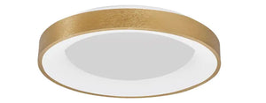 B-Ware Nova Luce Deckenleuchte Deckenlampe Rando Thin Led Gold Warmweiß Dimmbar 60 Cm