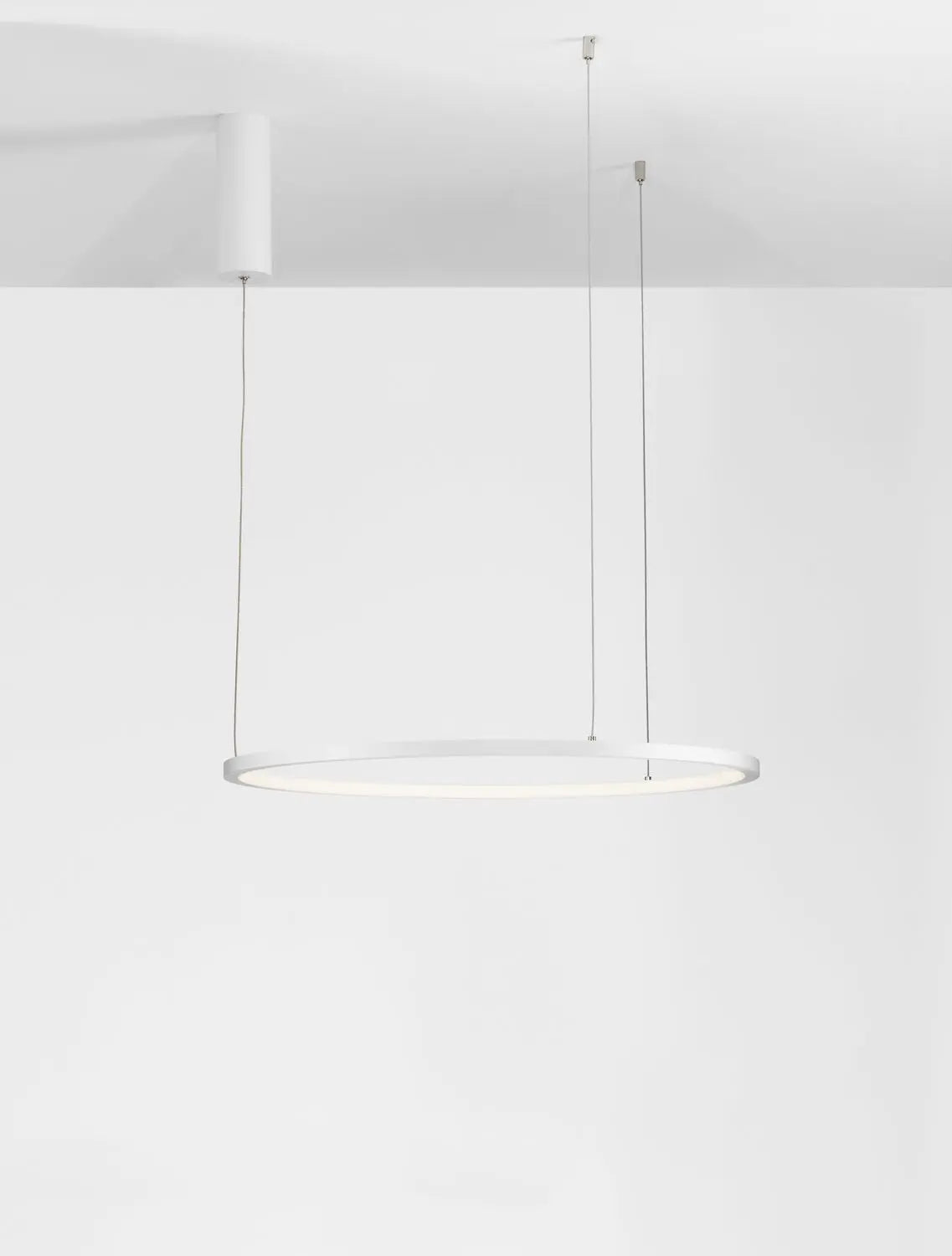 B-Ware Nova Luce Pendelleuchte Hängeleuchte Tarquin Led Weiß Dimmbar Warmweiß 37 W 60cm - 5212017438256