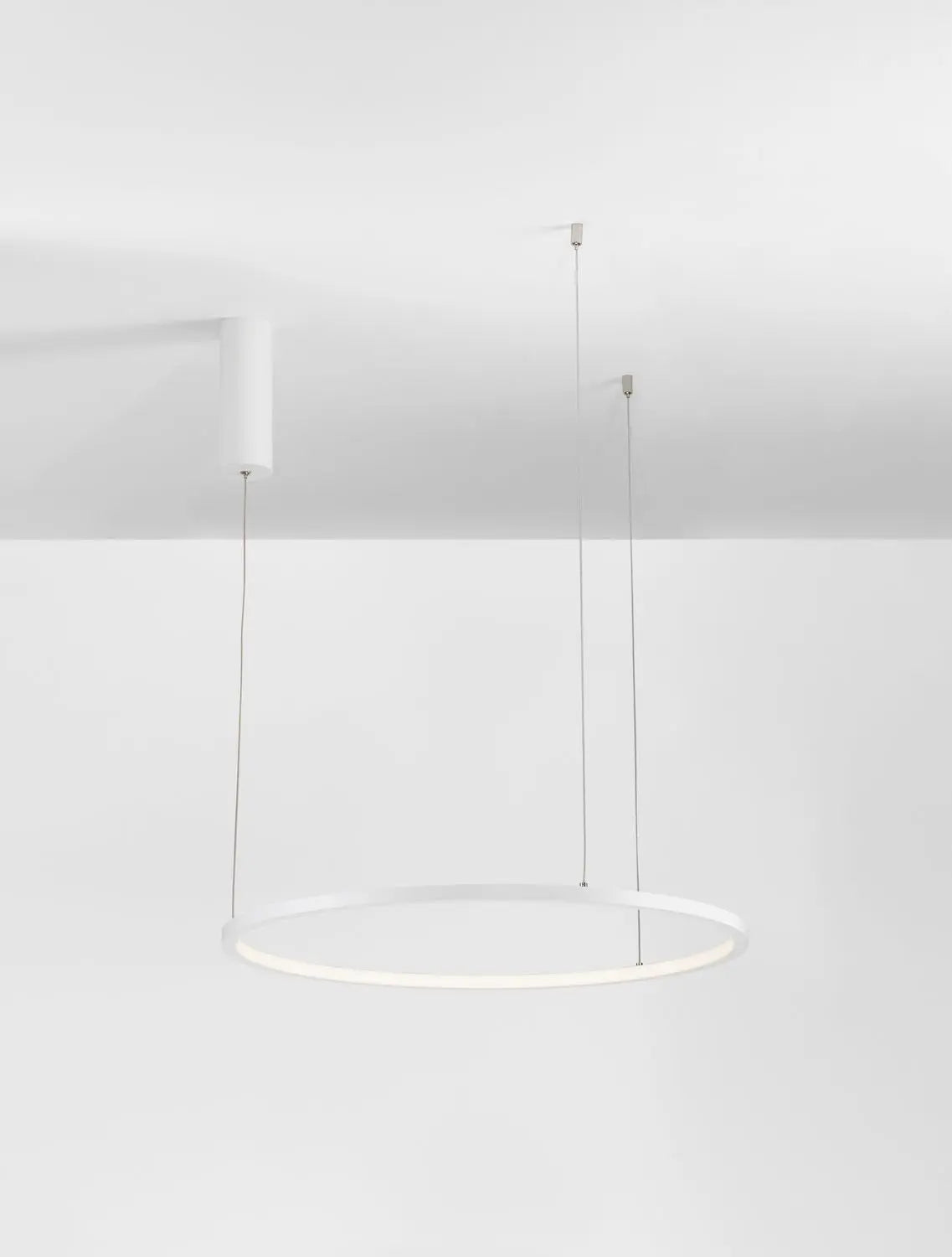 B-Ware Nova Luce Pendelleuchte Hängeleuchte Tarquin Led Weiß Dimmbar Warmweiß 37 W 60cm - 5212017438256