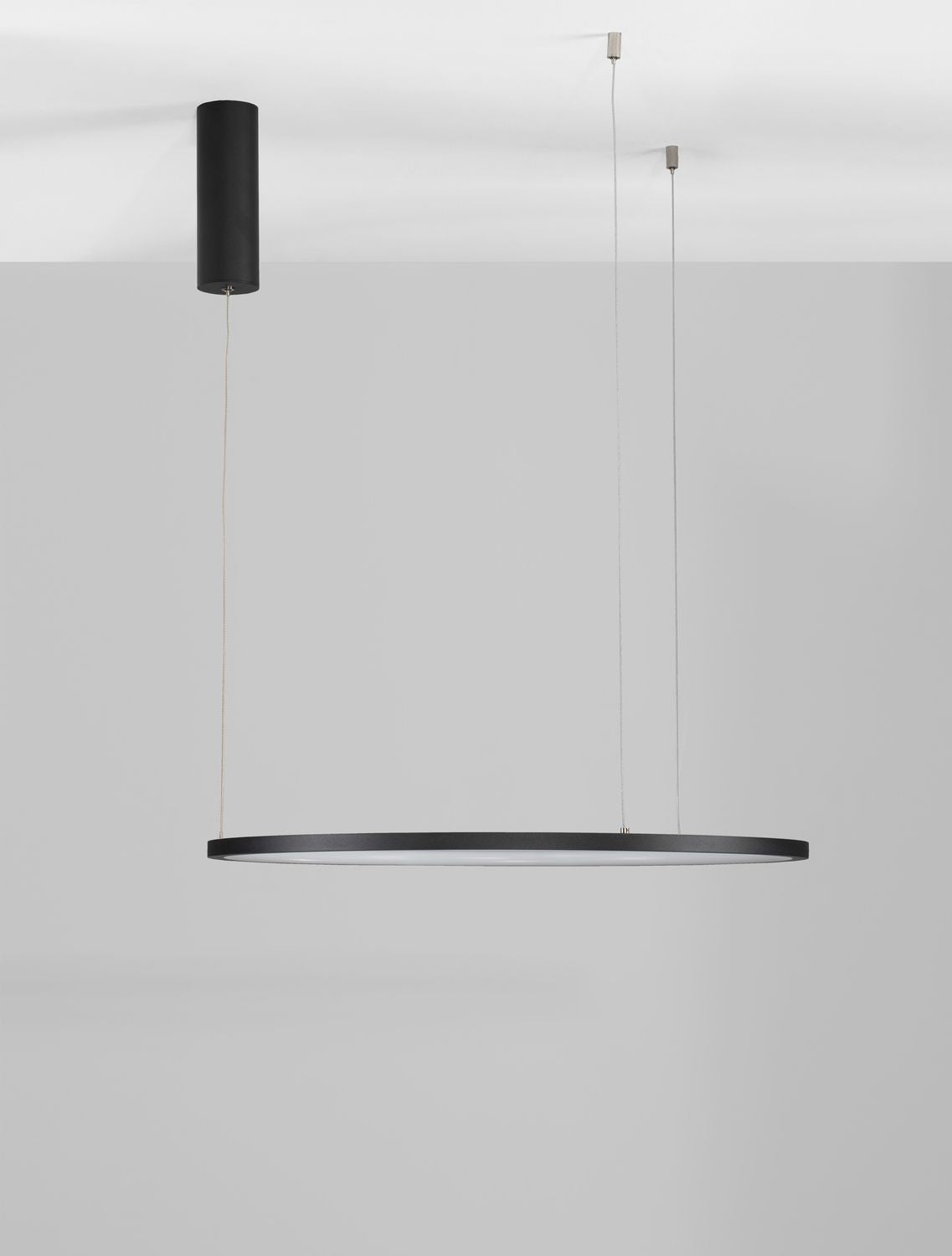 Nova Luce Pendelleuchte Hängeleuchte LED TARQUIN Schwarz Warmweiß dimmbar 60 cm - 5212017438263