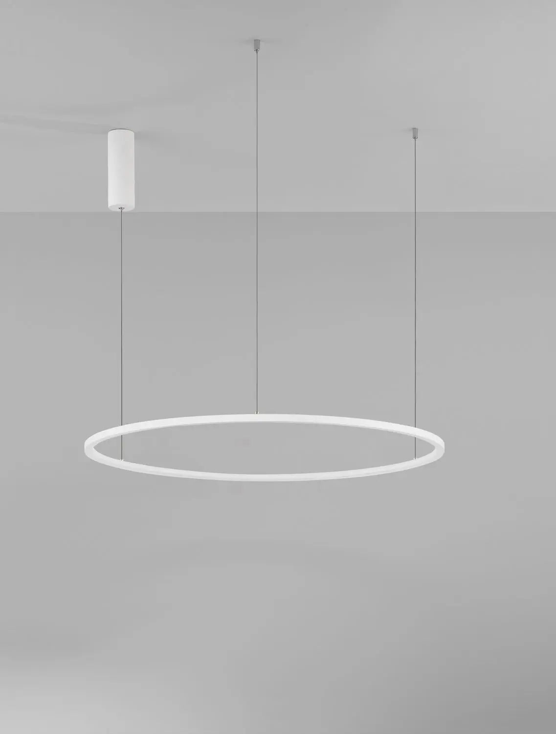 B-Ware Nova Luce Pendelleuchte Hängeleuchte Led Tarquin Weiß Warmweiß Dimmbar ø 80 Cm - 5212017438294