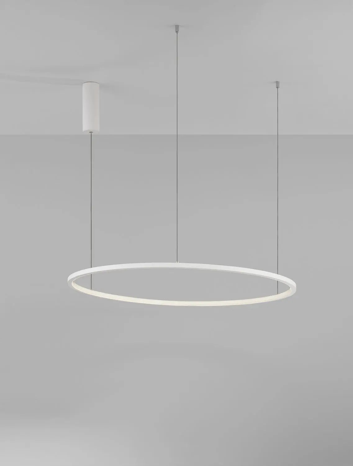 B-Ware Nova Luce Pendelleuchte Hängeleuchte Led Tarquin Weiß Warmweiß Dimmbar ø 80 Cm - 5212017438294