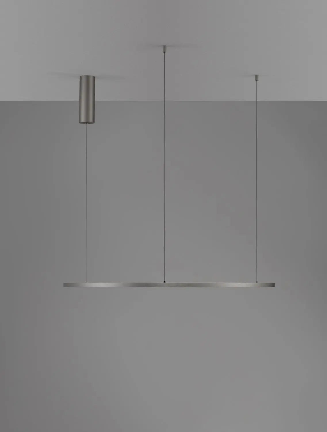 B-Ware Nova Luce Pendelleuchte Hängeleuchte Tarquin Led Silber Warmweiß Dimmbar ø 80 Cm - 5212017438324