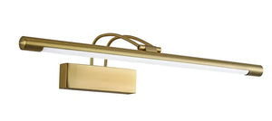 B-Ware Nova Luce Wandleuchte Wandlampe Led Tiffany Messing Neutralweiß 57,5 Cm 12 W