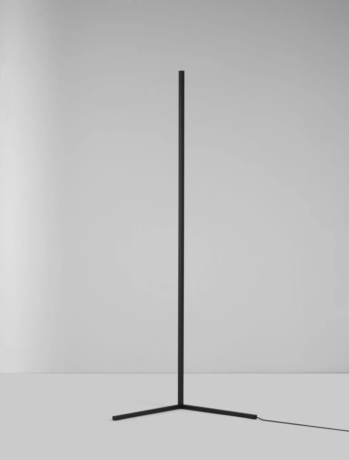 B-Ware Nova Luce Stehlampe Standleuchte Led V Line Schwarz Warmweiß Dimmbar Aluminium - 5212017433404