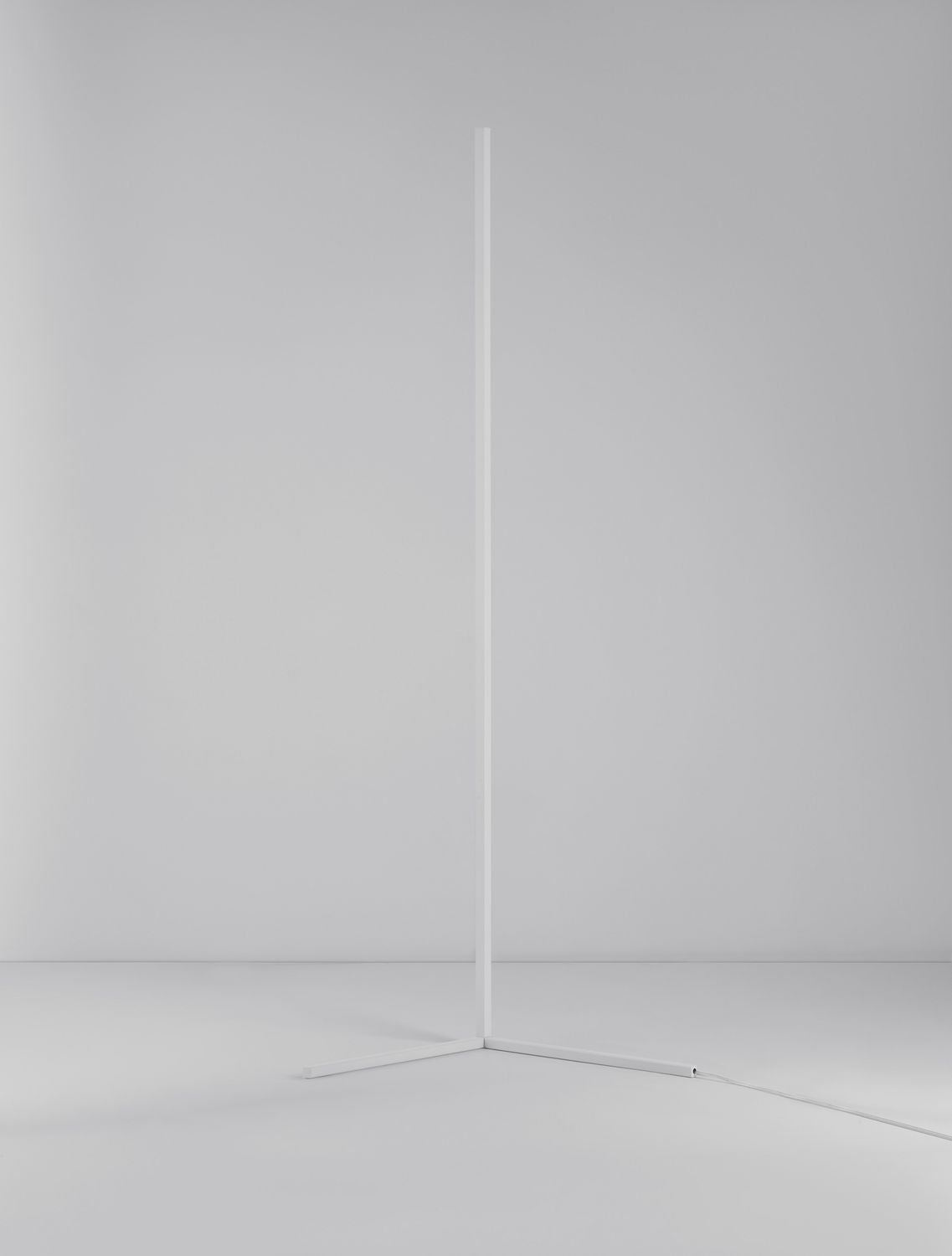 Nova Luce Stehlampe Standleuchte LED V LINE Weiß Warmweiß dimmbar Wohnzimmer 18W - 5212017433411