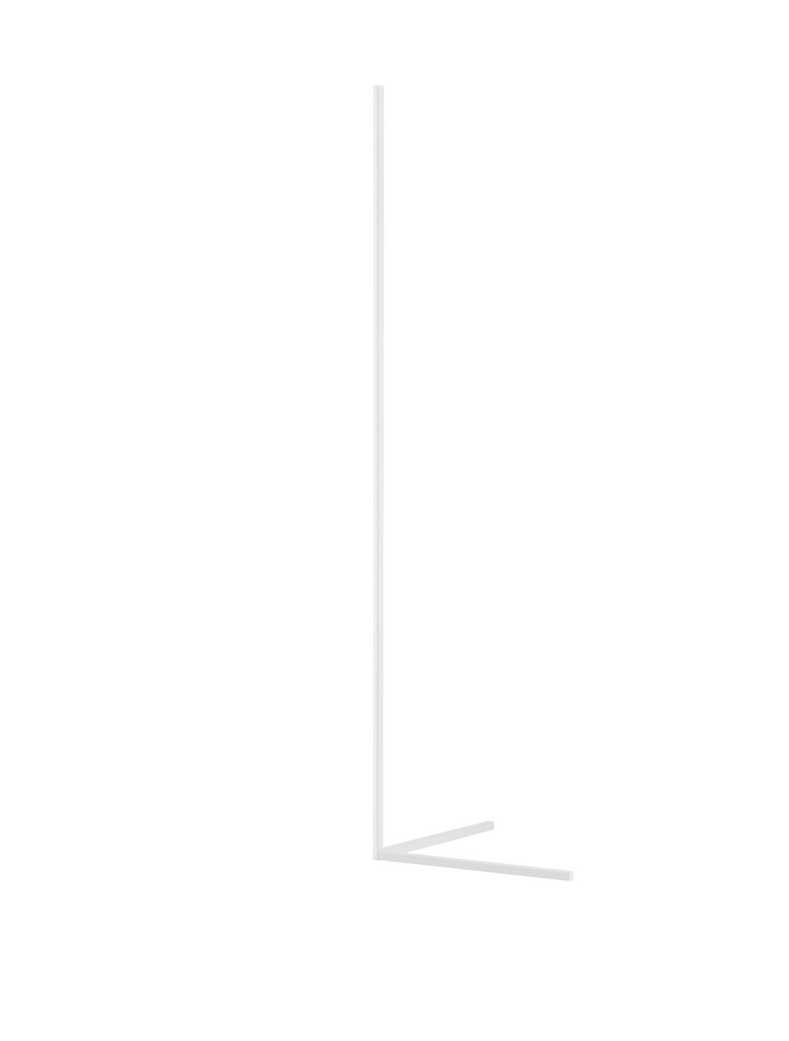 Nova Luce Stehlampe Standleuchte LED V LINE Weiß Warmweiß dimmbar Wohnzimmer 18W - 5212017433411