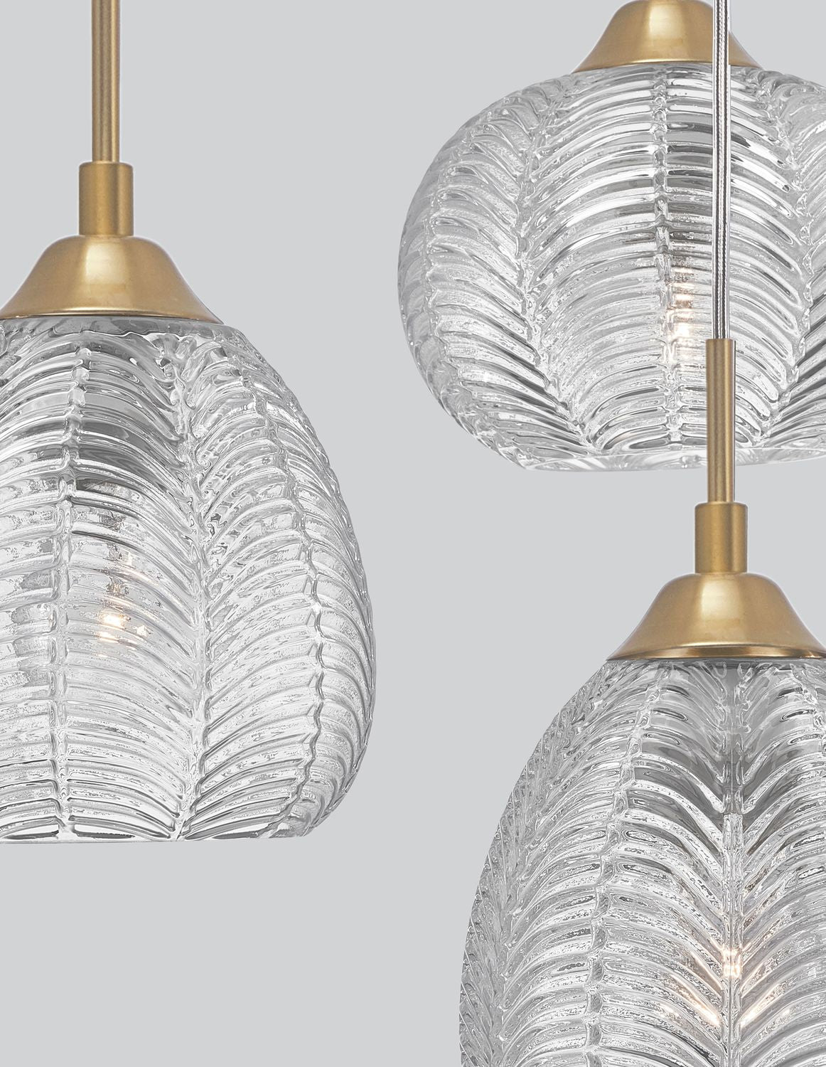 Nova Luce Pendelleuchte Hängeleuchte VARIO Gold 3fach dimmbar E27 LED Wohnzimmer - 5212017426994