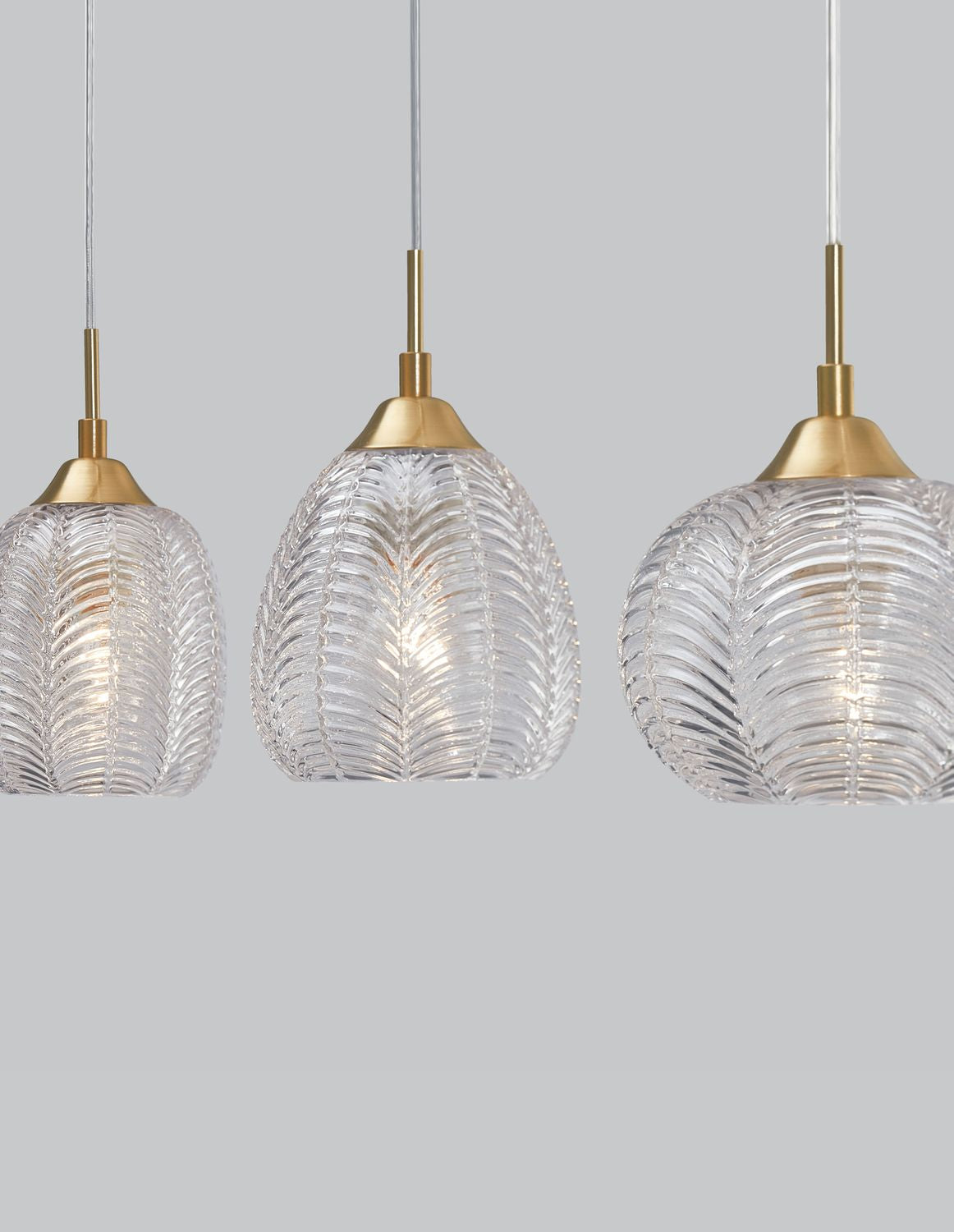 Nova Luce Pendelleuchte Hängeleuchte VARIO Gold E27 LED 3-fach dimmbar Lampe - 5212017427007