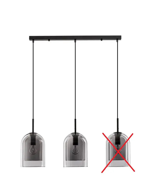 B-Ware Nova Luce Pendelleuchte Hängeleuchte Velor E27 Led Schwarz Dimm Siehe Text/Foto - 5212017431196