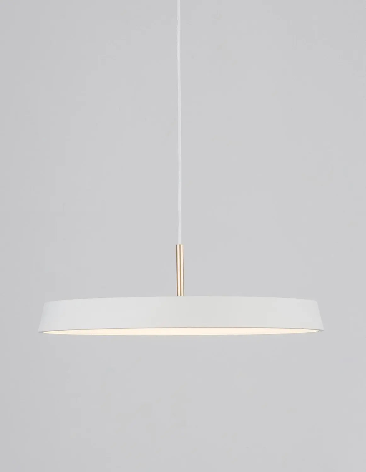 B-Ware Nova Luce Pendelleuchte Hängeleuchte Led Vetro Weiß Warmweiss Aluminium Acryl - 5212017425737
