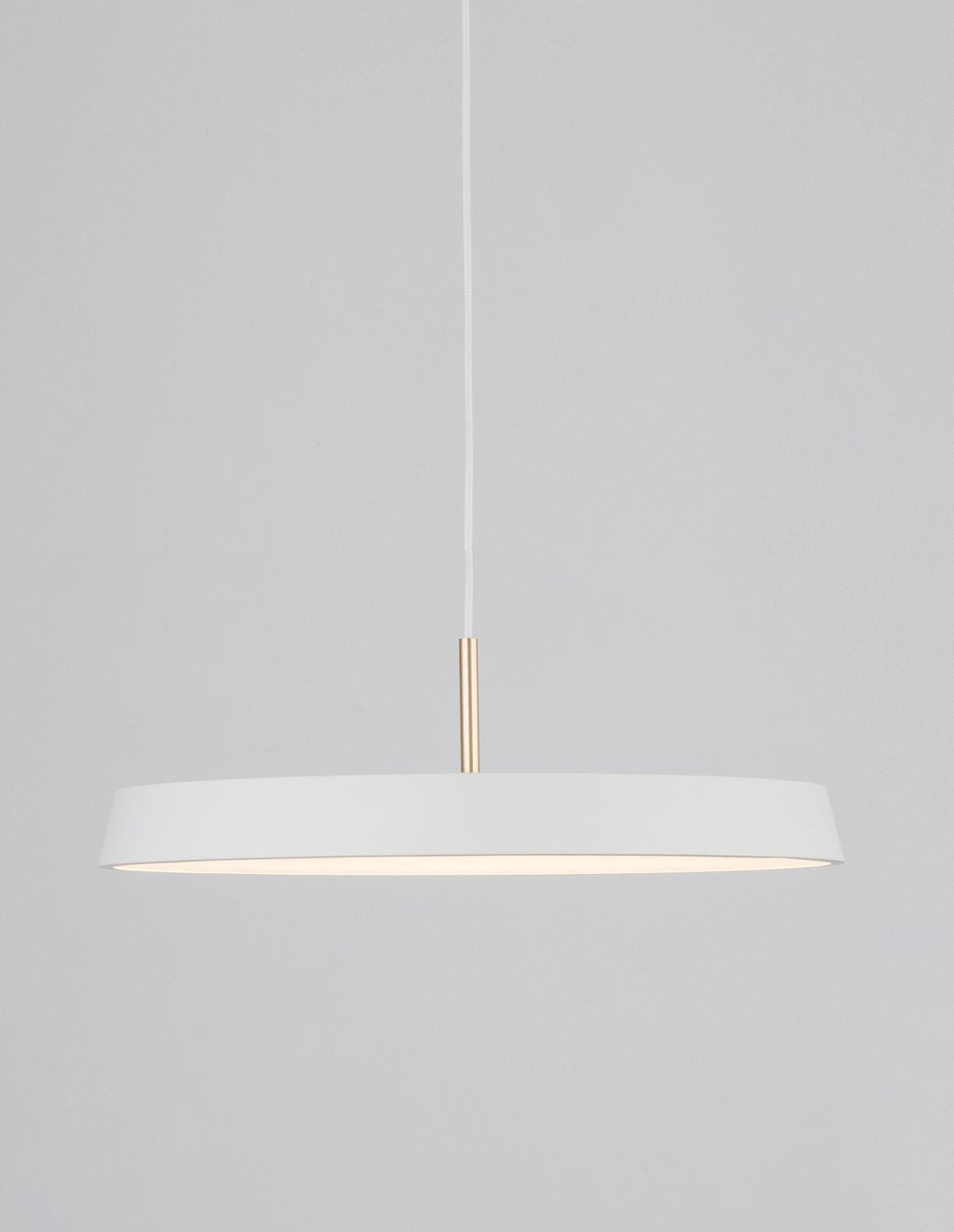 Nova Luce Pendelleuchte Hängeleuchte LED VETRO Weiß Warmweiss Aluminium Acryl - 5212017425737