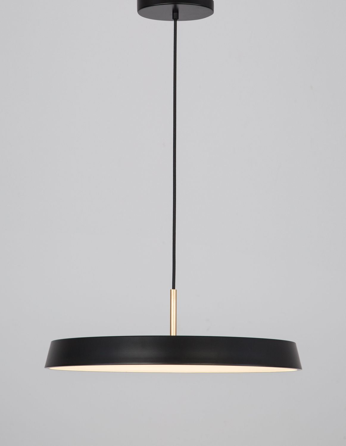 Nova Luce Pendelleuchte Hängeleuchte VETRO LED Schwarz Warmweiß 120x50 cm 35 W - 5212017425744