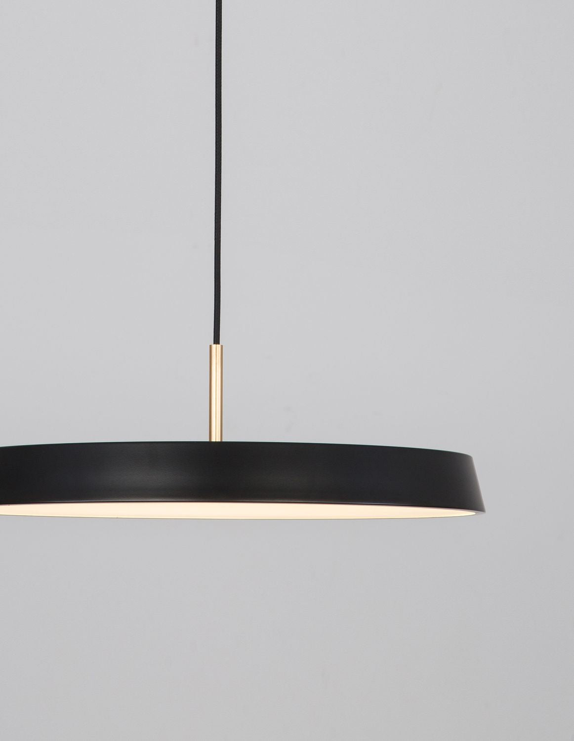 Nova Luce Pendelleuchte Hängeleuchte VETRO LED Schwarz Warmweiß 120x50 cm 35 W - 5212017425744