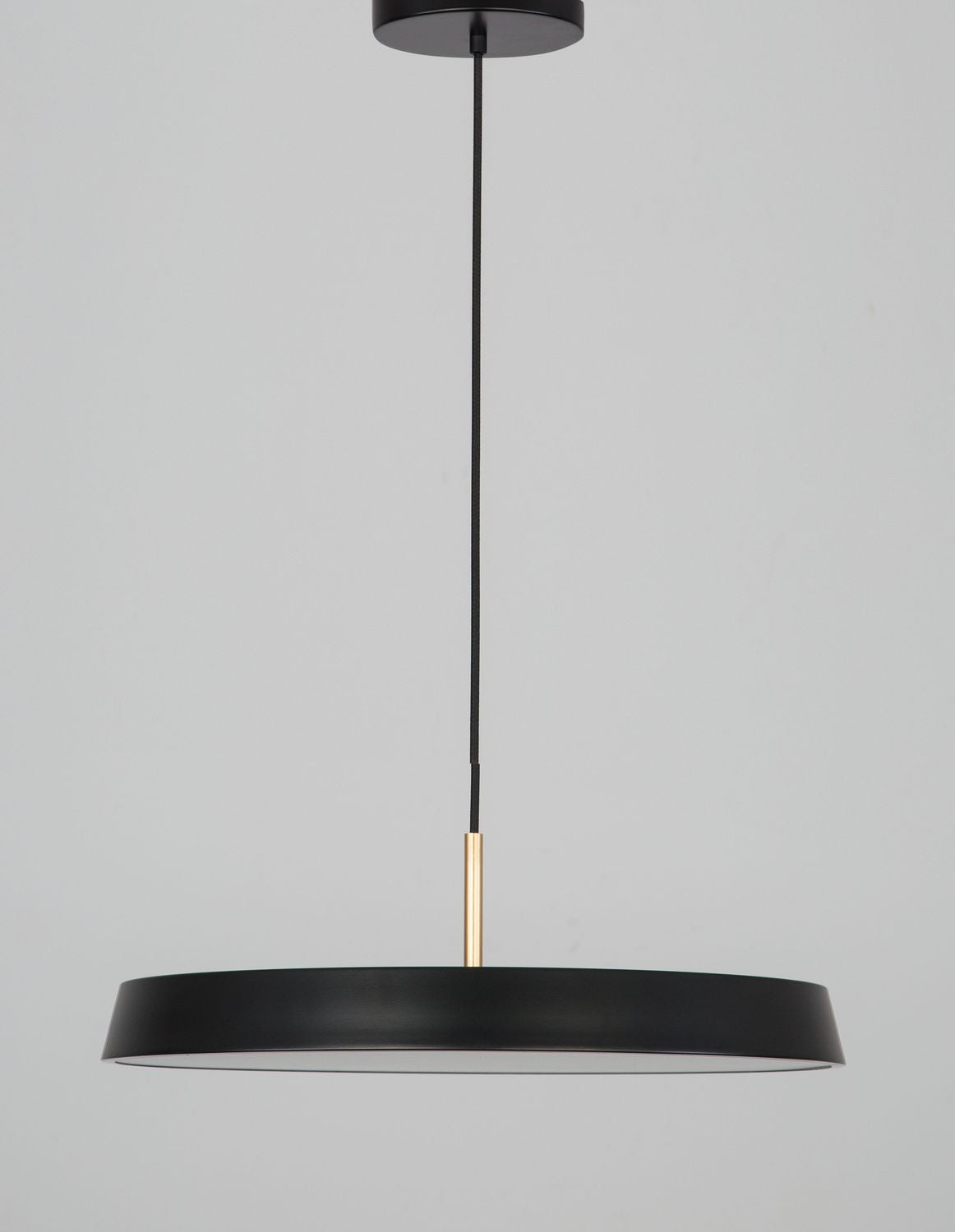Nova Luce Pendelleuchte Hängeleuchte VETRO LED Schwarz Warmweiß 120x50 cm 35 W - 5212017425744