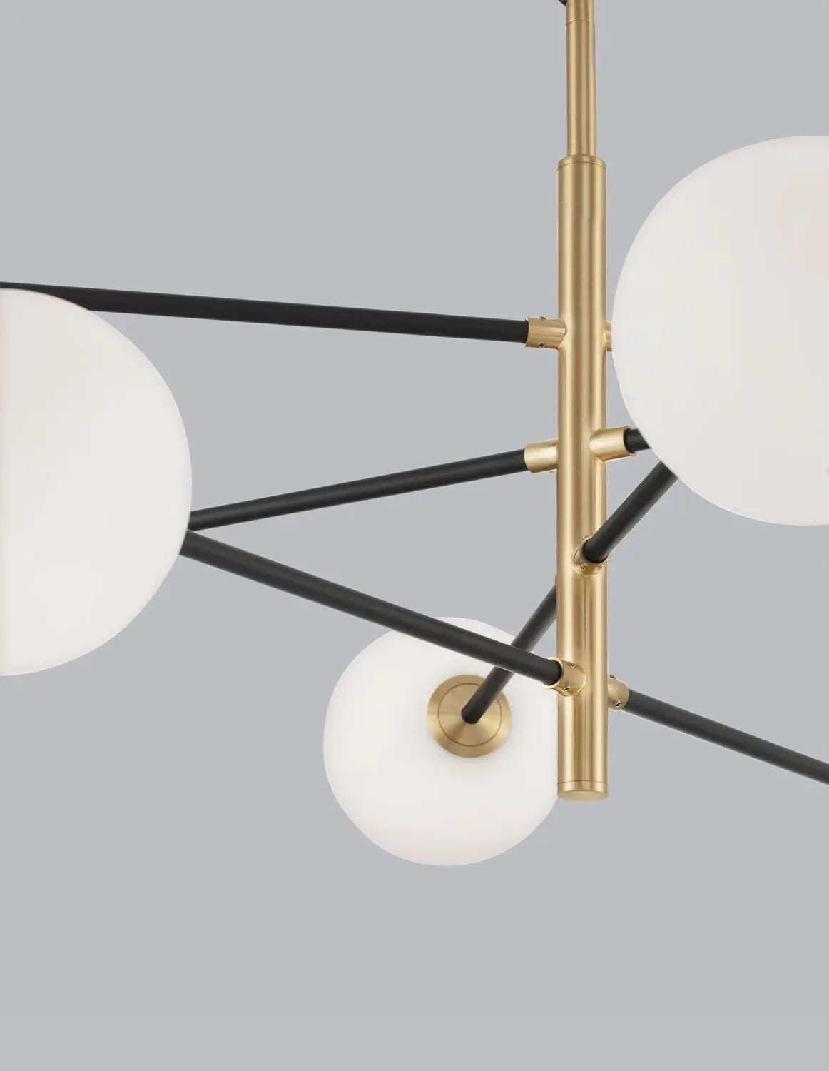 B-Ware Nova Luce Pendelleuchte Hängeleuchte Vitra G9 Led 8fach Gold Dimmbar Glas Metall - 5212017424037