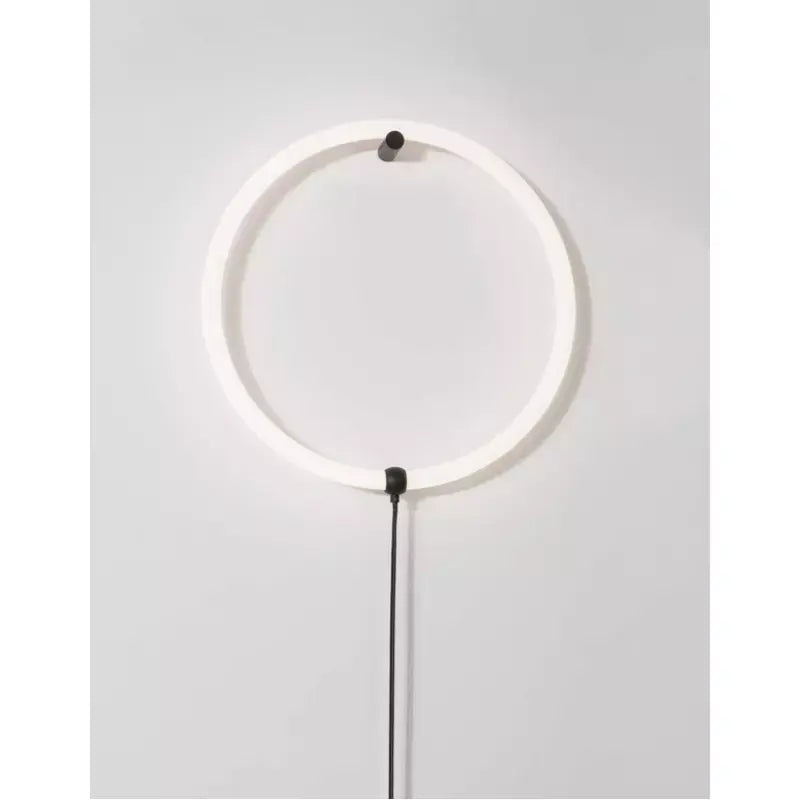 B-Ware Nova Luce Wandleuchte Wandlampe Girdino Led Schwarz Stecker Schalter Warmweiß - 5212017429261