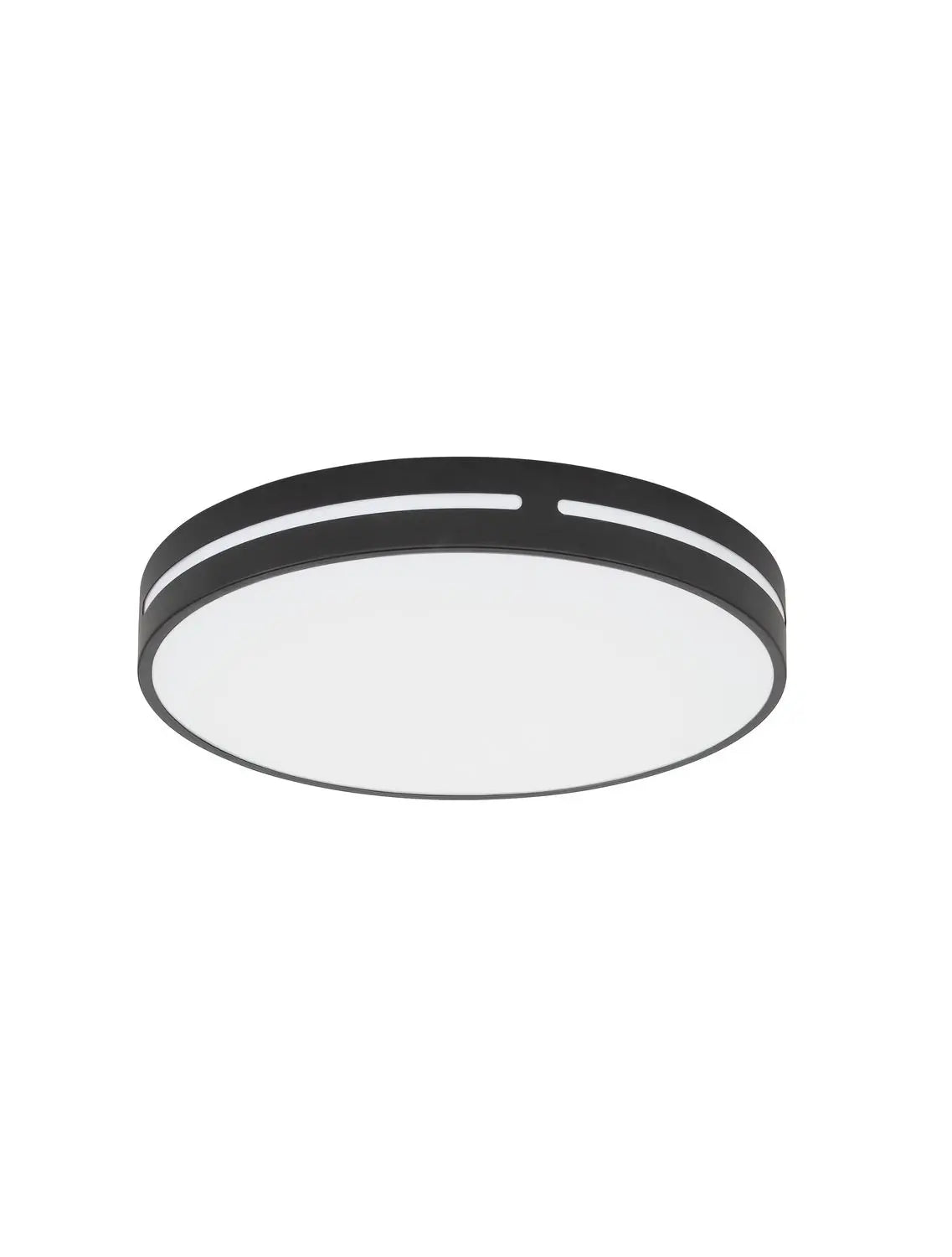 B-Ware Nova Luce Deckenleuchte Deckenlampe Wheel Led Schwarz Warmweiß 45 Cm 30 W Lampe - 5212017431592
