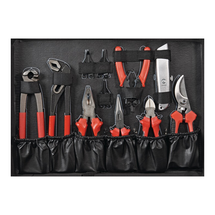 B-Ware Now Werkzeugsortiment Set Werkzeugkoffer 136 Tlg Aluminiumrahmen Akkuschrauber - 4015448773733