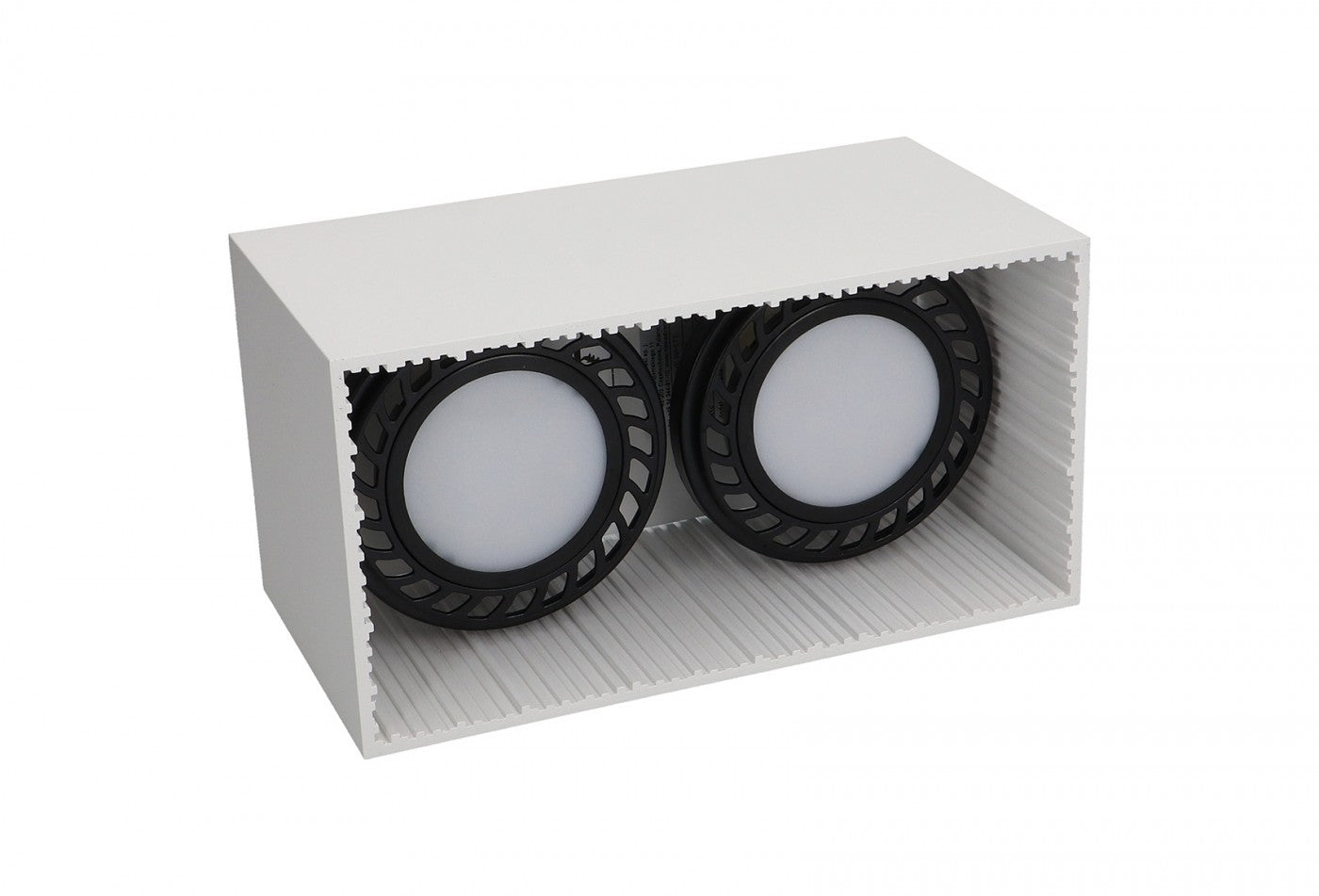 Nowodvorski Downlight Groove Einbauleuchte eckig 2-flg weiß 2xGU10 Deckenla373 - 5903139938396