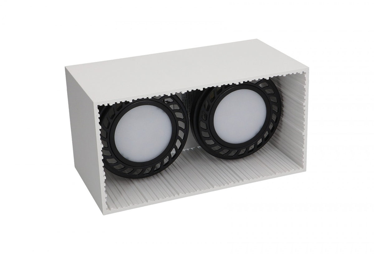 Nowodvorski Downlight Groove Einbauleuchte eckig 2-flg weiß 2xGU10 Deckenla373 - 5903139938396