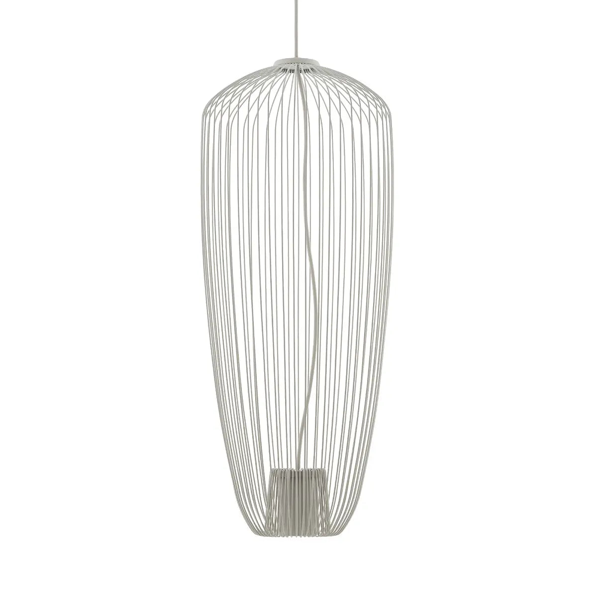 B-Ware Nowodvorski Hängeleuchte Pendelleuchte Pumpkin Hellgrau Metall Gu10 Led 27cm - 5903139112420