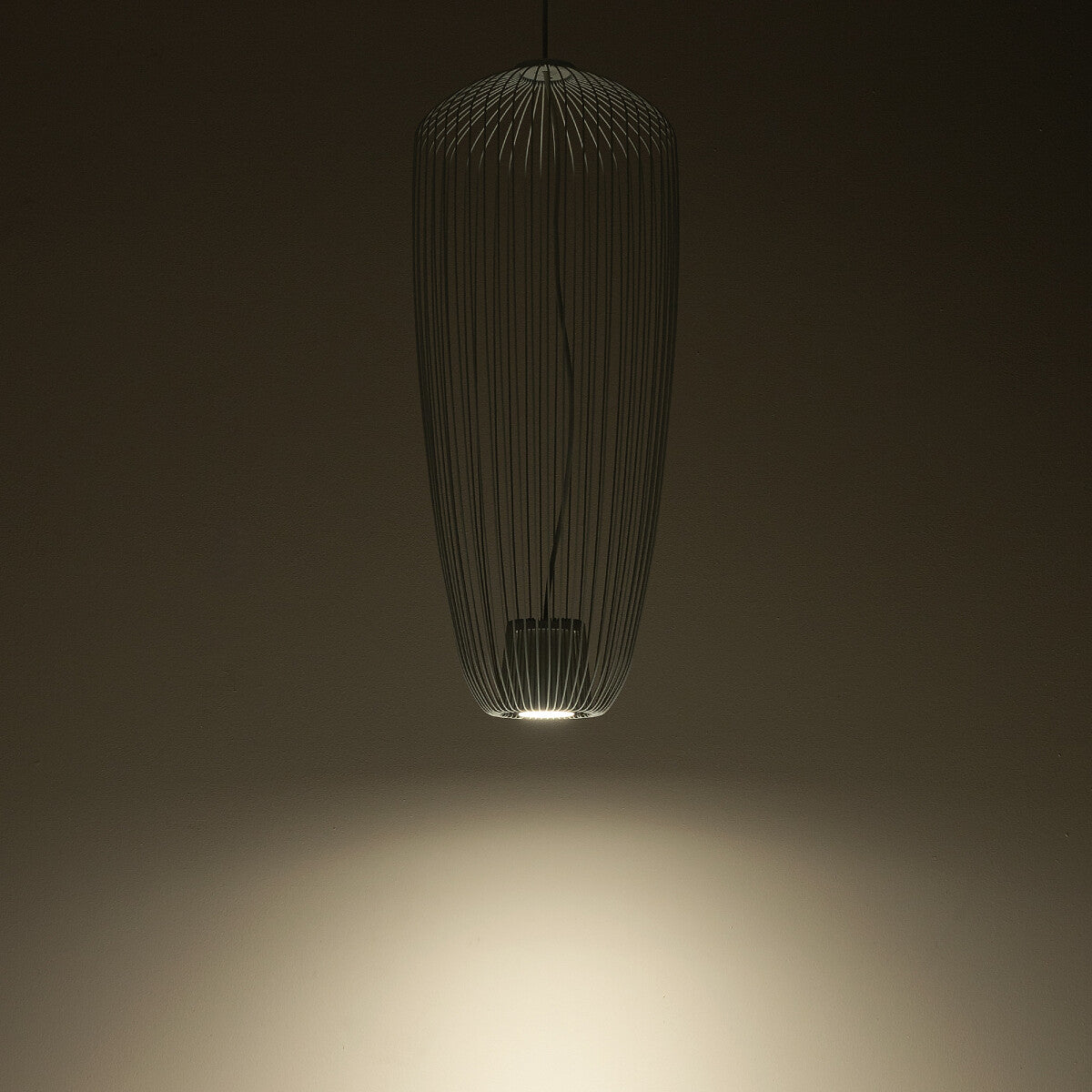 Nowodvorski Hängeleuchte Pendelleuchte Pumpkin hellgrau Metall GU10 LED 27cm - 5903139112420