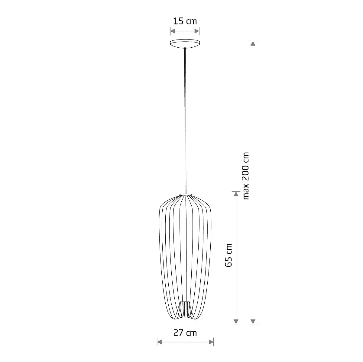 B-Ware Nowodvorski Hängeleuchte Pendelleuchte Pumpkin Hellgrau Metall Gu10 Led 27cm - 5903139112420