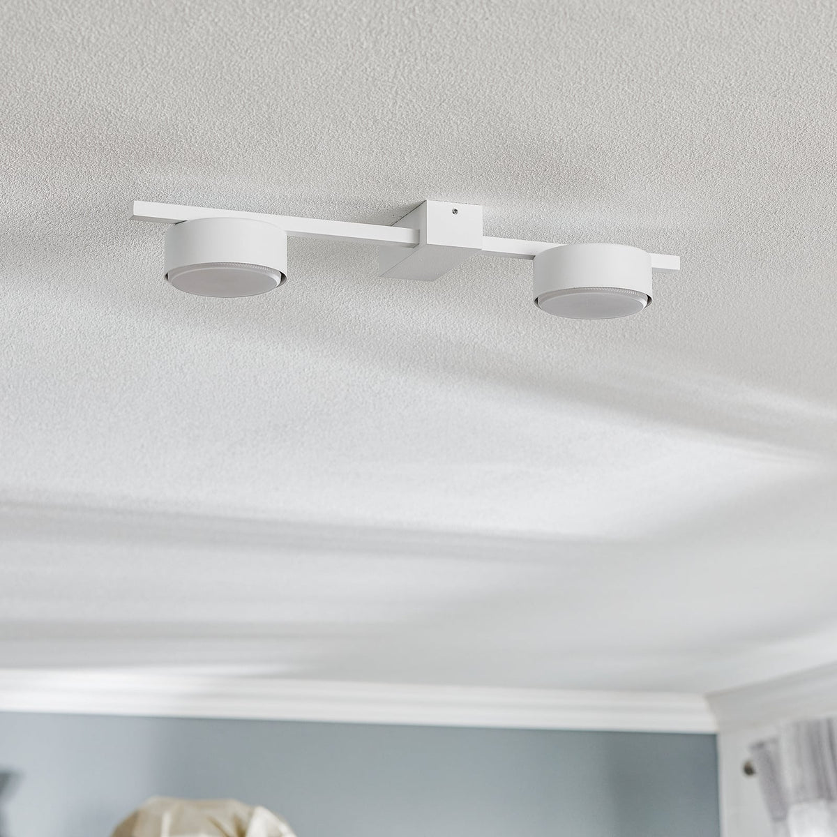 Nowodvorski Lighting Deckenleuchte Deckenlampe weiß Pills II 2-flammig GX53 LED - 5903139827096