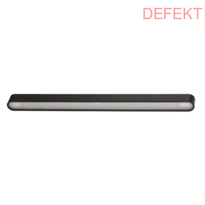 D-Ware Nowodvorski Lighting Deckenleuchte Soft G13 Alu 95 X 6 Cm Graphit Defektware