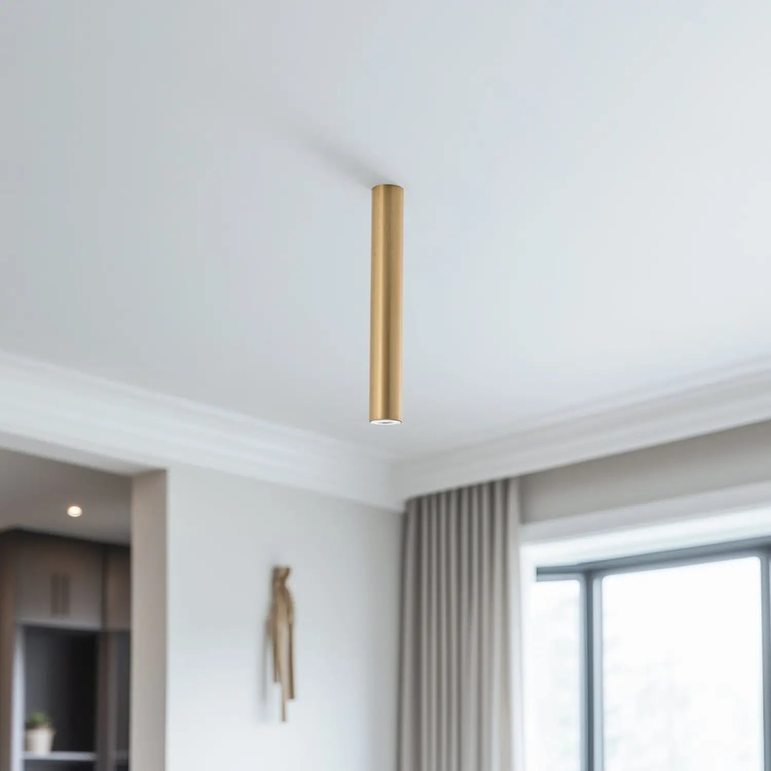 B-Ware Nowodvorski Lighting Deckenstrahler Lampe Eye Messing Höhe 40 Cm - 5903139891394