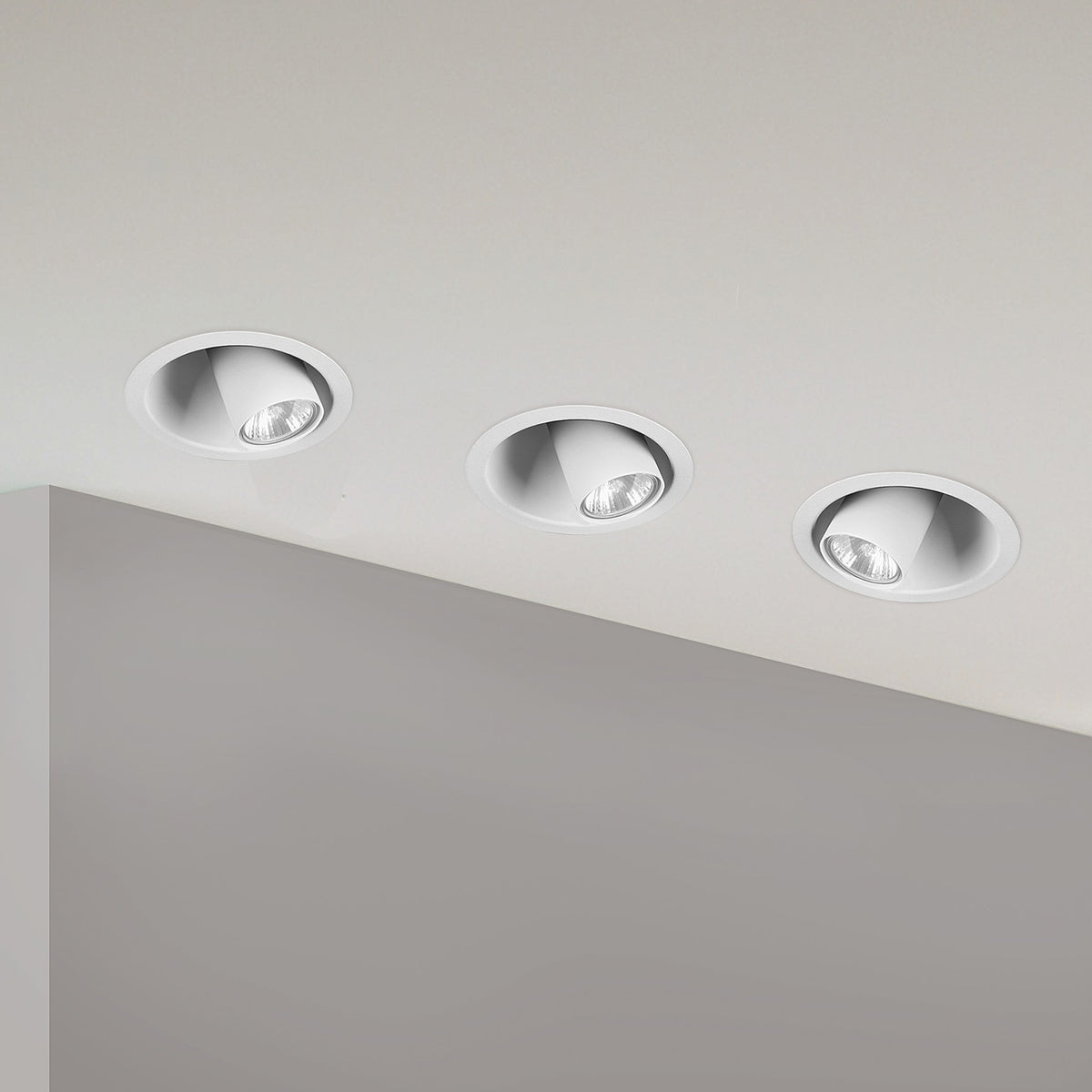 Nowodvorski Lighting Einbaustrahler Spot Dot Weiß Verstellbar Dimmbar Stahl - 5903139937894