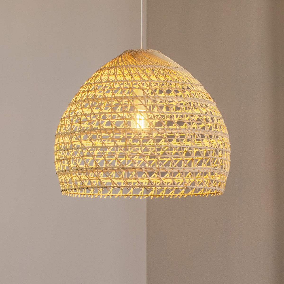 Nowodvorski Hängeleuchte Pendelleuchte Lampe Rattan holz Stahl SIEHE TEXT/FOTO - 5903139111522