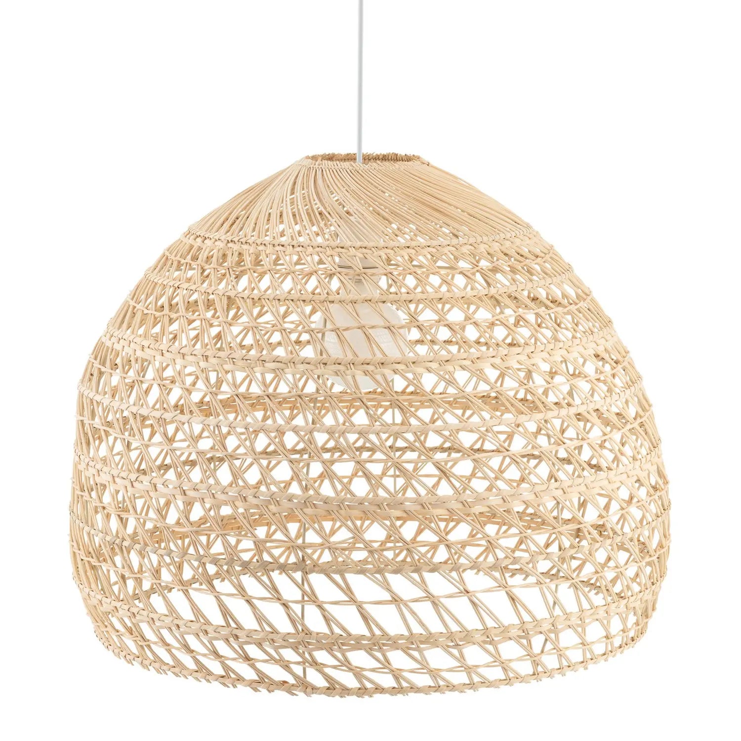 B-Ware Nowodvorski Hängeleuchte Pendelleuchte Lampe Rattan Holz Stahl Siehe Text/Foto - 5903139111522