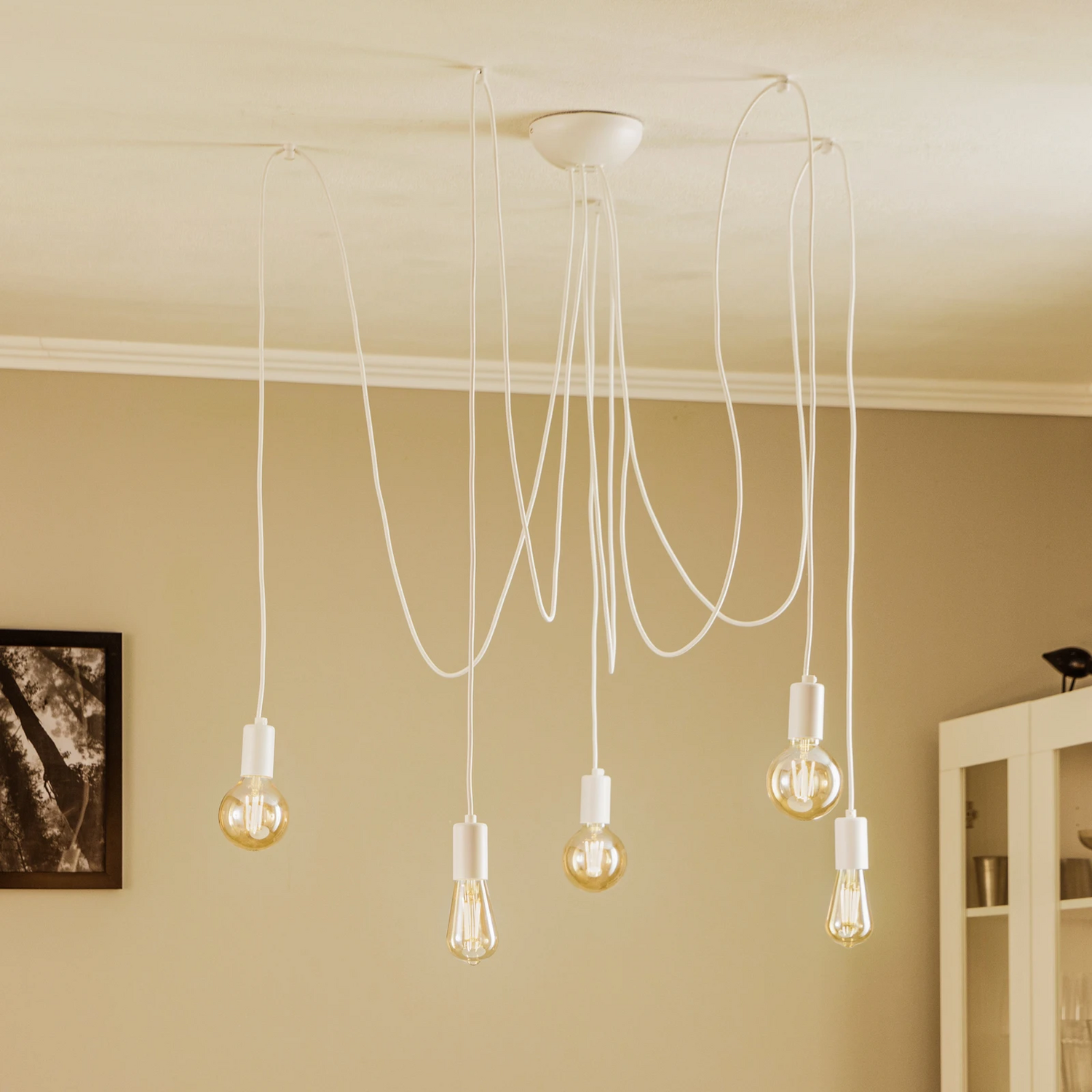 B-Ware Nowodvorski Lighting Hängeleuchte Pendelleuchte Spider Deckenleuchte Weiß - 5903139974493