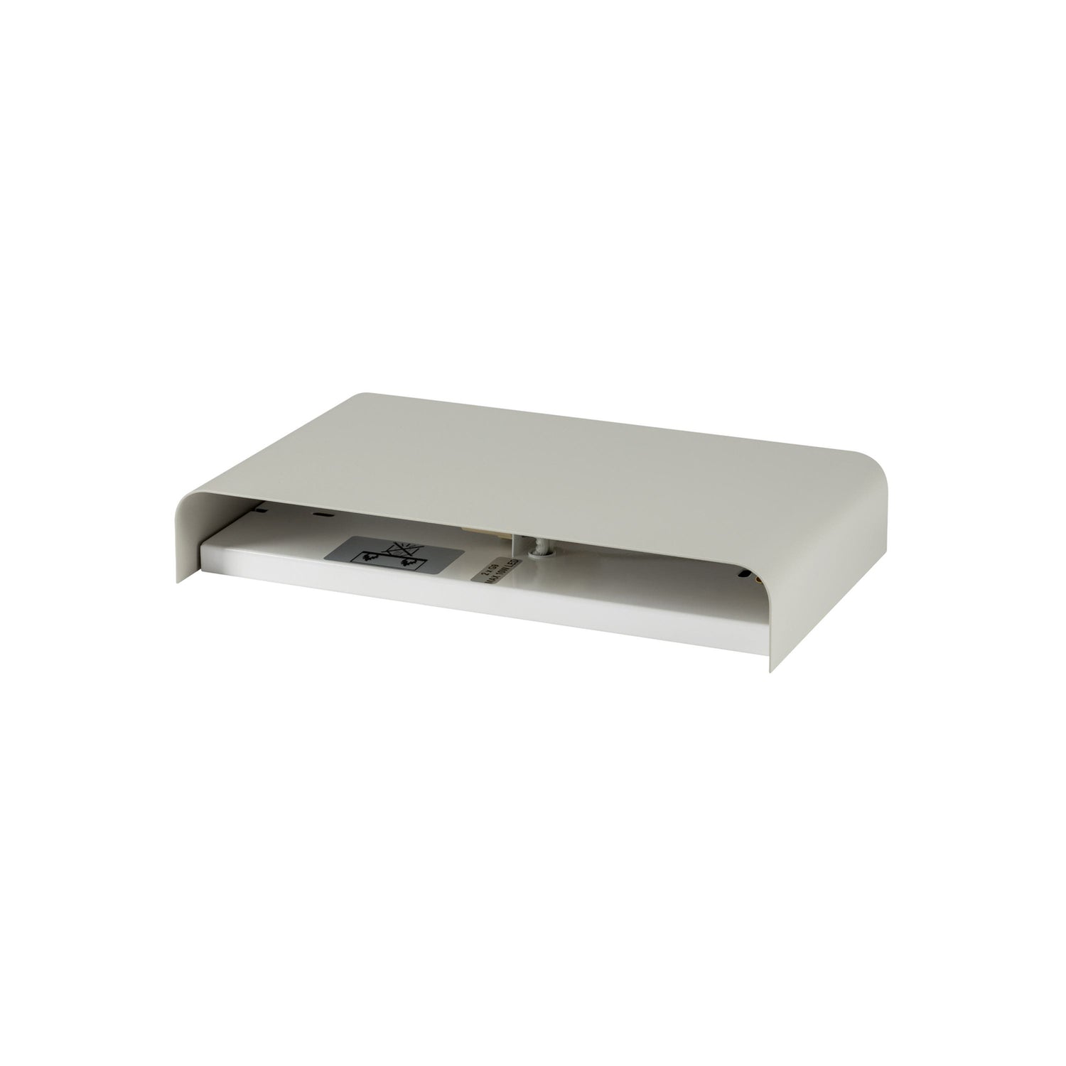 B-Ware Nowodvorski Lighting Wandleuchte Wandlampe Haga Hellgrau Stahl Leuchte - 5903139113038
