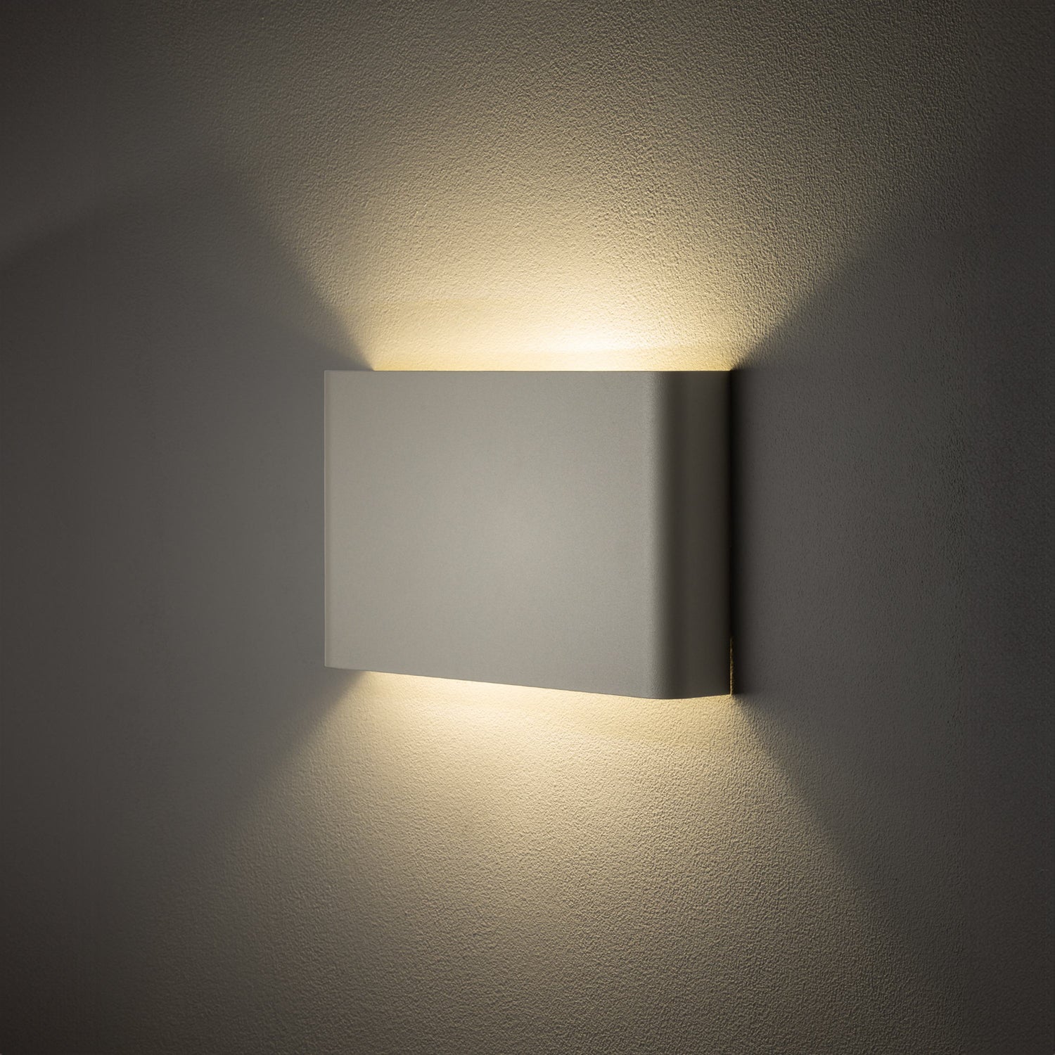 B-Ware Nowodvorski Lighting Wandleuchte Wandlampe Haga Hellgrau Stahl Leuchte - 5903139113038