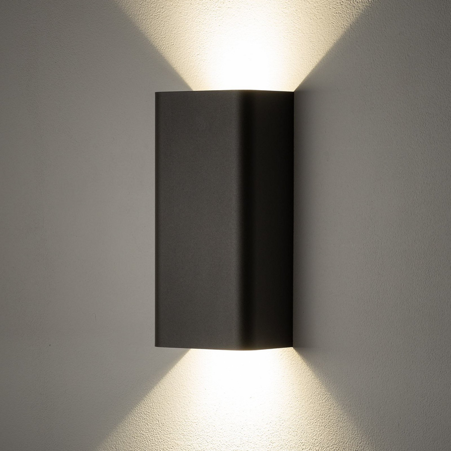 Nowodvorski Lighting Wandleuchte Lampe Bergen Dunkelgrau Metall 23 Cm Gu10 Spot B-Ware - 5903139114189