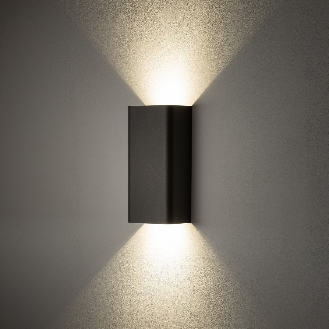 Nowodvorski Lighting Wandleuchte Lampe Bergen Dunkelgrau Metall 23 Cm Gu10 Spot B-Ware - 5903139114189