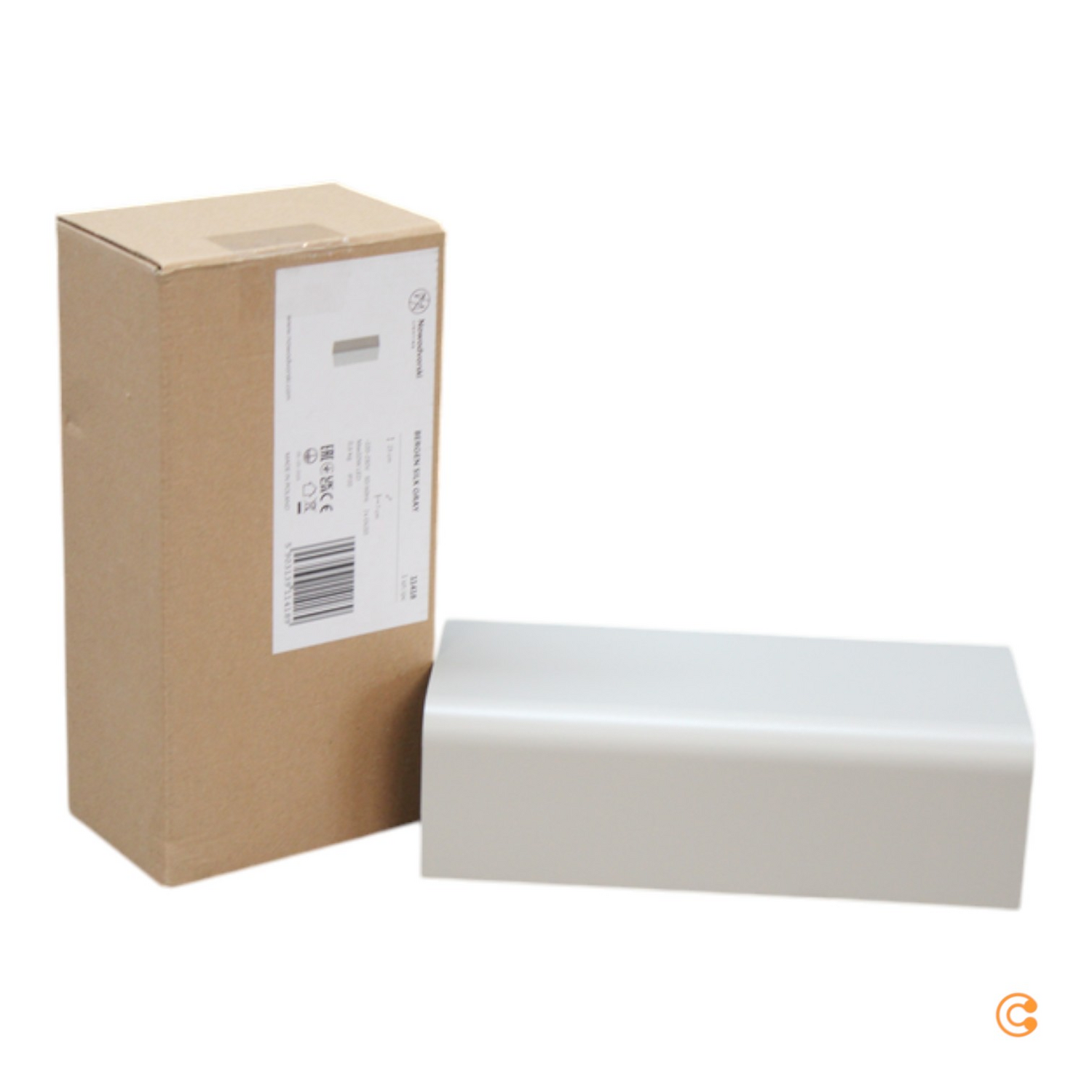 Nowodvorski Lighting Wandleuchte Lampe Bergen Dunkelgrau Metall Siehe Text/Foto B-Ware - 5903139114189