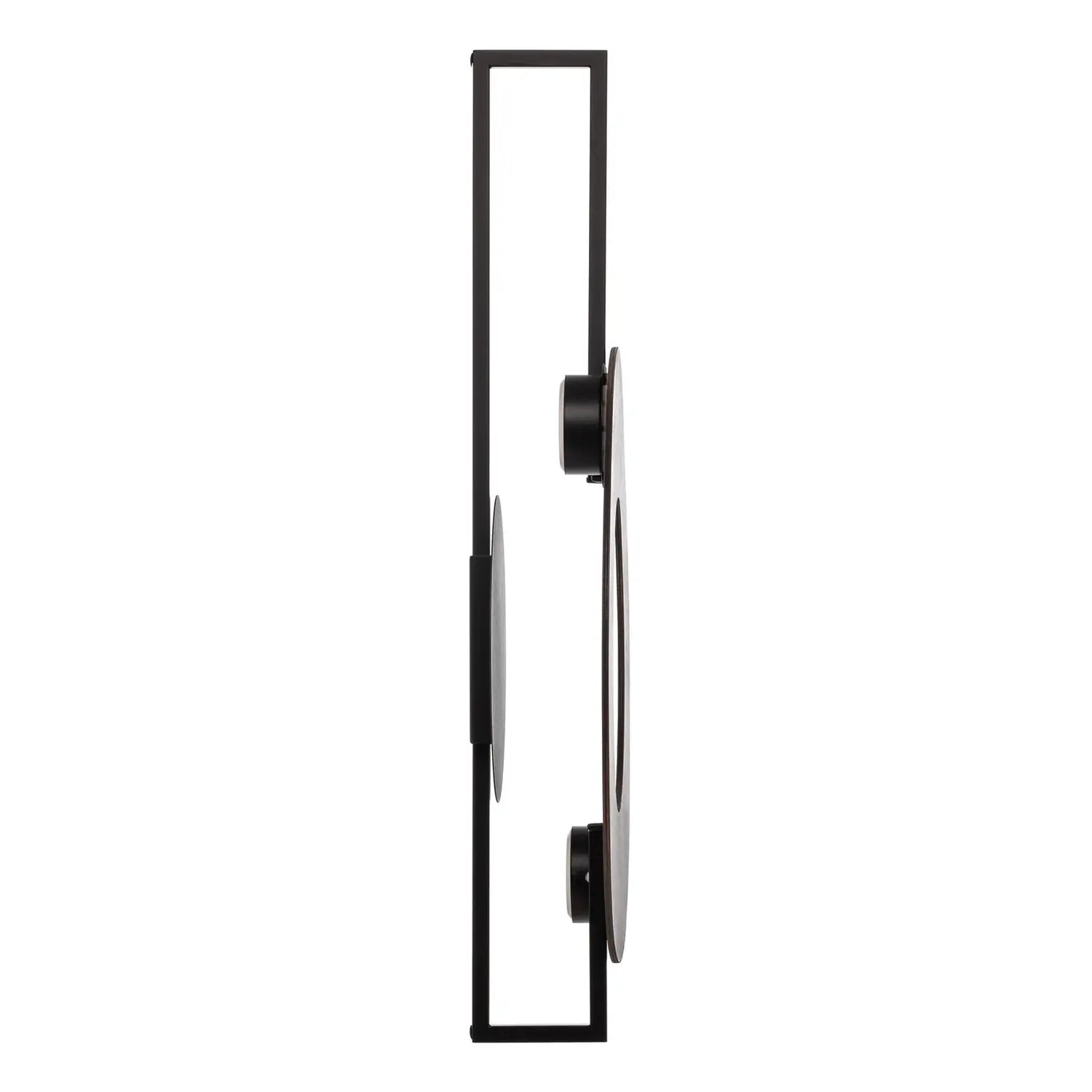 B-Ware Nowodvorski Lighting Wandleuchte Wandlampe Sunset Holz Dunkelbraun Schwarz - 5903139765398