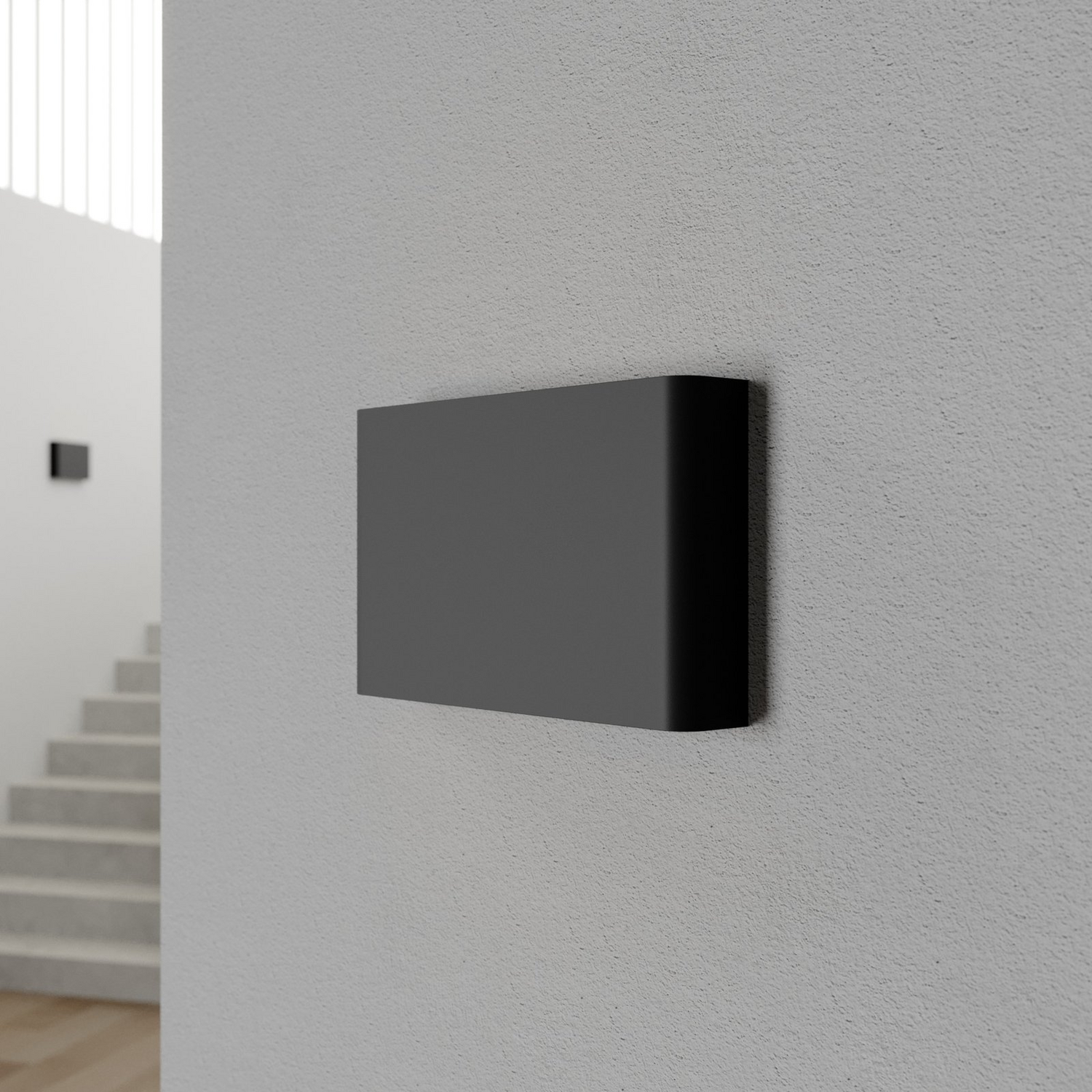 B-Ware Nowodvorski  Wandleuchte Haga Up & Down Wandleuchte Lampe Leuchte G9 Graphit