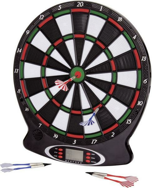 B-Ware New Sports Elektronisches Dartboard Dart Dartspiel Gesellschaftsspiel 18 Spiele