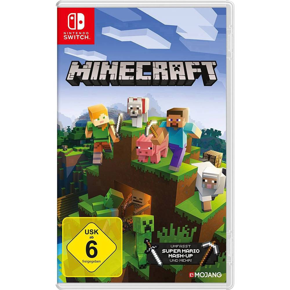Nintendo Switch Minecraft Edition Konsole Gamingkonsole Usk 6 Spiel Game B-Ware