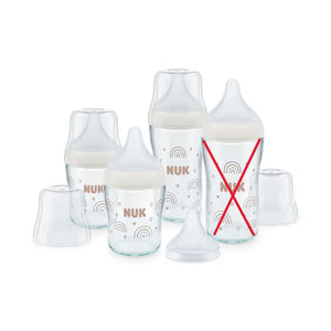 B-Ware Nuk Perfect Match 4er Glasflaschenset Babyflasche Babyfläschchen Siehe Text/Foto