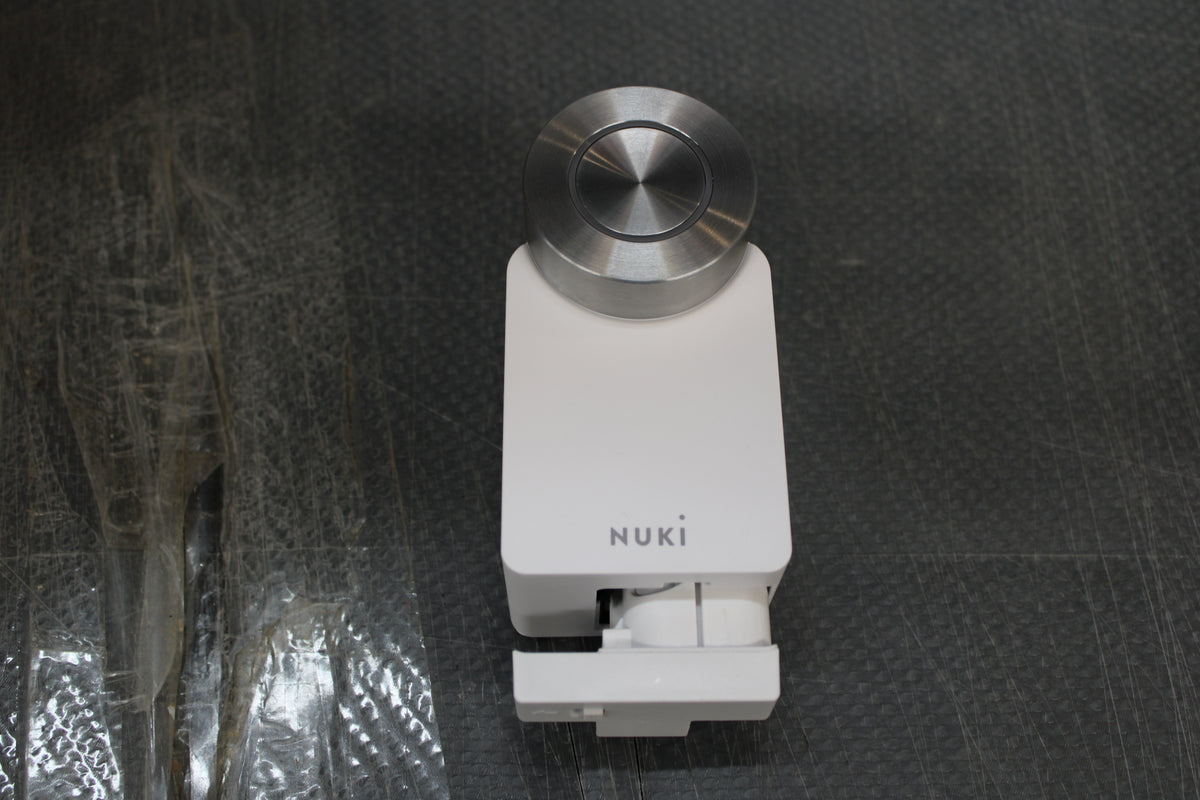 NUKI Smart Lock 3.0 Türschlossantrieb 1 St. für Apple HomeKit, Weiß - 9120072081804