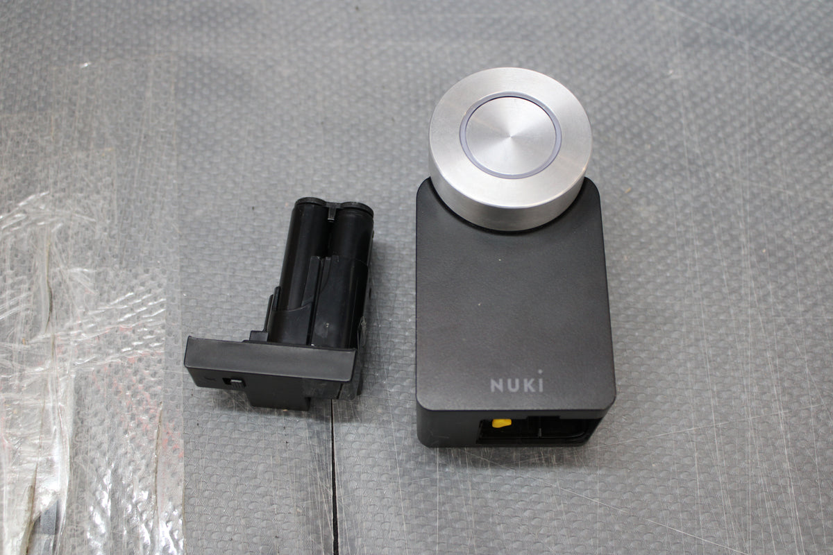 NUKI Smart Lock 3.0 Türschlossantrieb 1 St. für Apple HomeKit, Weiß - 9120072081804