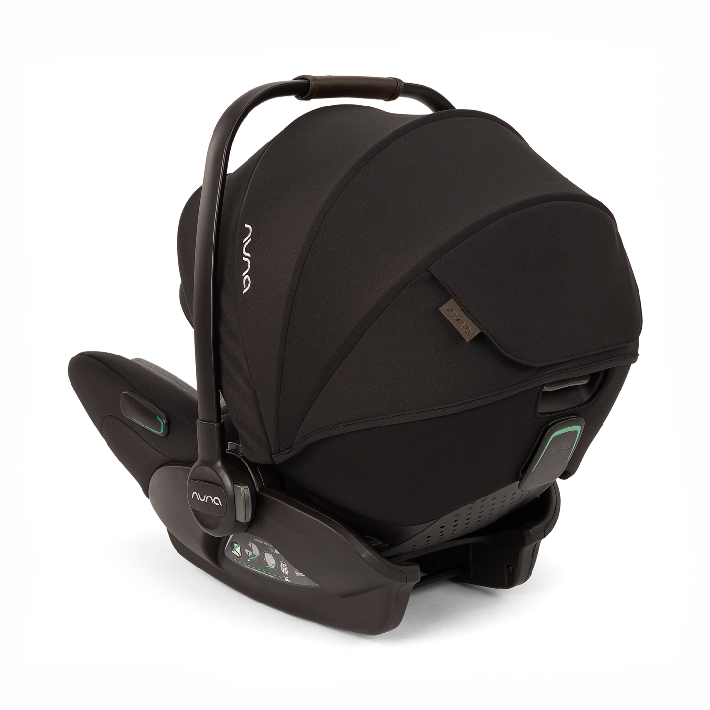 B-Ware Nuna Arra Flex Caviar Next System Babyschale Autositz Schwarz Babysitz Sitz - 8721094507764