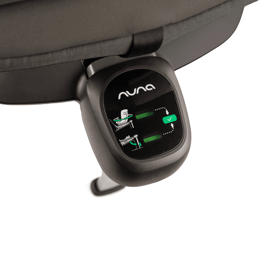 Nuna Pruu Reboarder Kindersitz Autositz Isofix 360 Grad Caviar Ece R129 105cm B-Ware